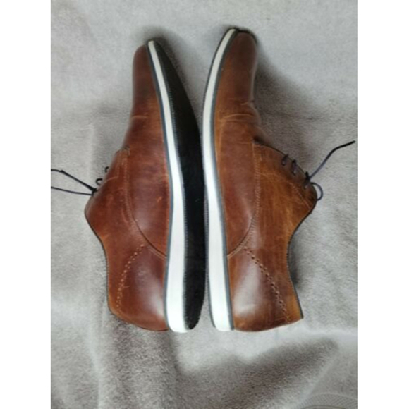 Four Brothers Men's Brown Leather Oxford Distressed Shoes #7421736 Size 13 - Picture 6 of 9